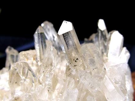 四川産 水晶 クラスター ポイント 針状水晶