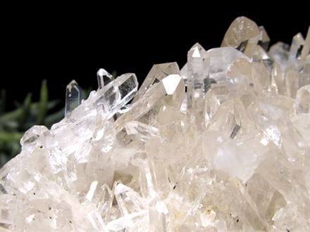 四川産 水晶 クラスター ポイント 針状水晶