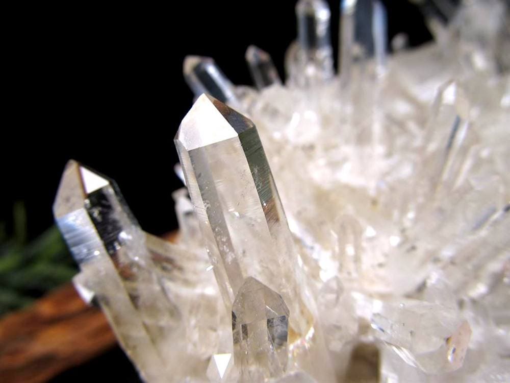 四川産 水晶 クラスター ポイント 針状水晶