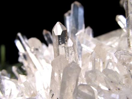 四川産 水晶 クラスター ポイント 針状水晶