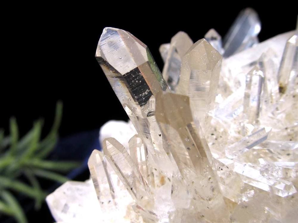 四川産 水晶 クラスター ポイント 針状水晶