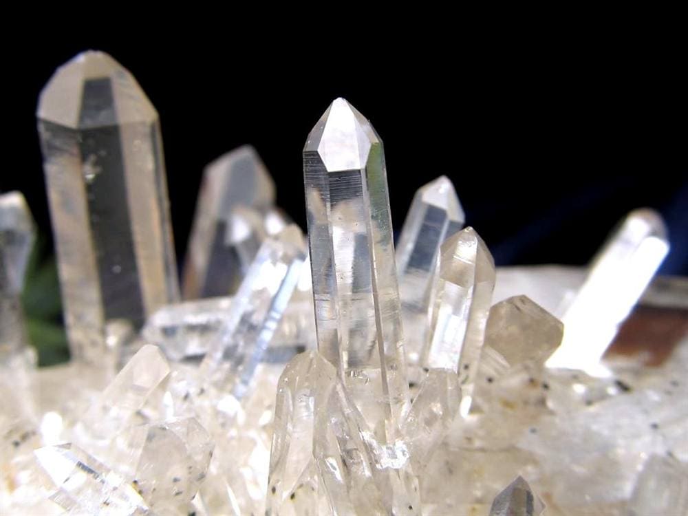 四川産 水晶 クラスター ポイント 針状水晶