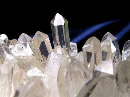 四川産 水晶 クラスター ポイント 針状水晶