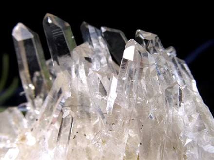 四川産 水晶 クラスター ポイント 針状水晶
