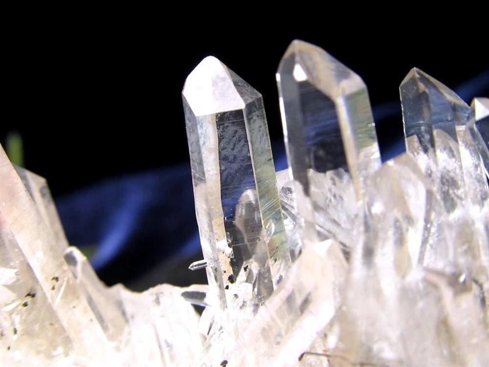 四川産 水晶 クラスター ポイント 針状水晶