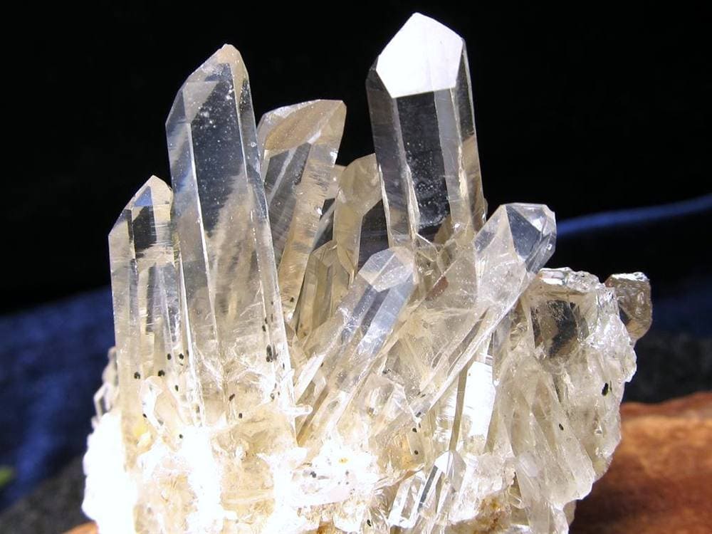 四川産 水晶 クラスター ポイント 針状水晶