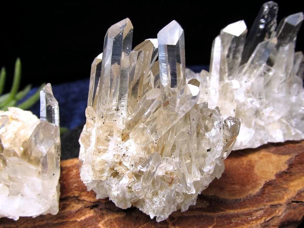 四川産 水晶 クラスター ポイント 針状水晶