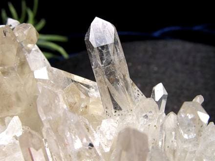 四川産 水晶 クラスター ポイント 針状水晶