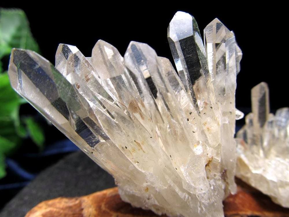 四川産 水晶 クラスター ポイント 針状水晶
