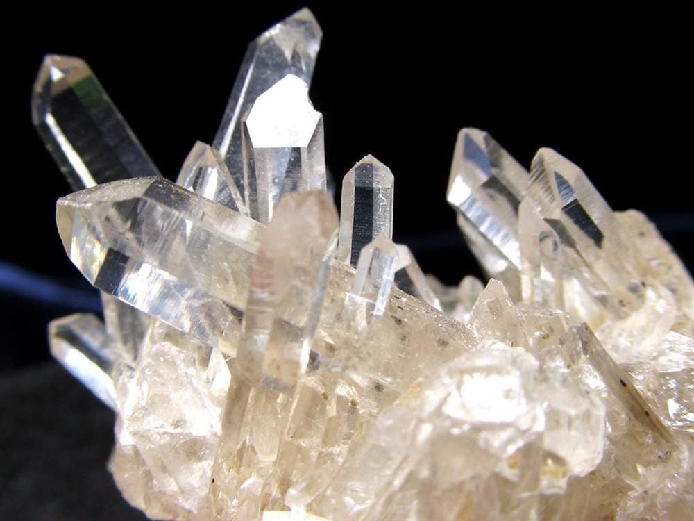 四川産 水晶 クラスター ポイント 針状水晶