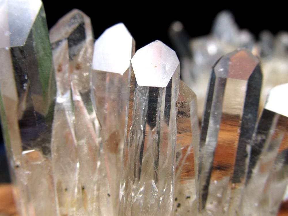 四川産 水晶 クラスター ポイント 針状水晶
