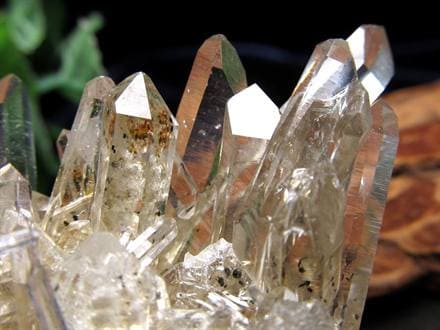 四川産 水晶 クラスター ポイント 針状水晶