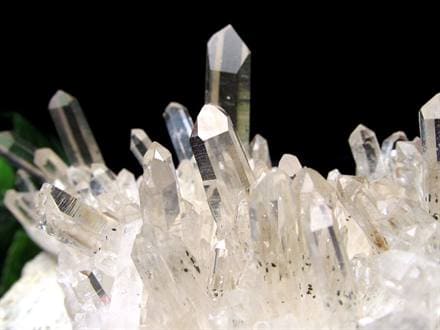 四川産 水晶 クラスター ポイント 針状水晶