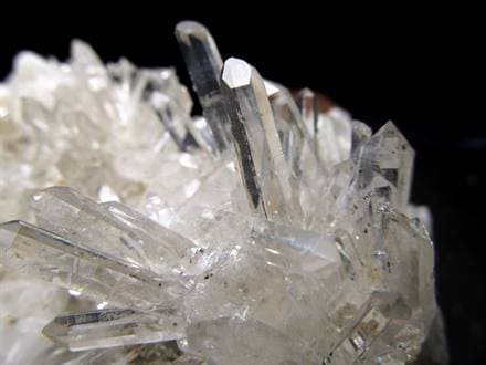 四川産 水晶 クラスター ポイント 針状水晶