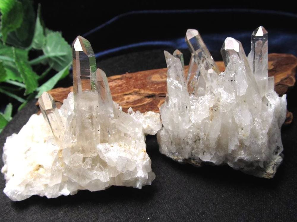 四川産 水晶 クラスター ポイント 針状水晶