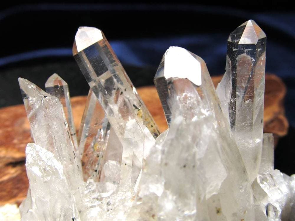 四川産 水晶 クラスター ポイント 針状水晶