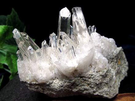 四川産 水晶 クラスター ポイント 針状水晶