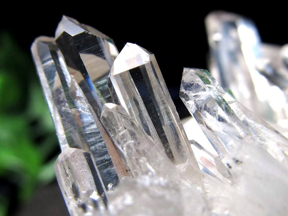 四川産 水晶 クラスター ポイント 針状水晶