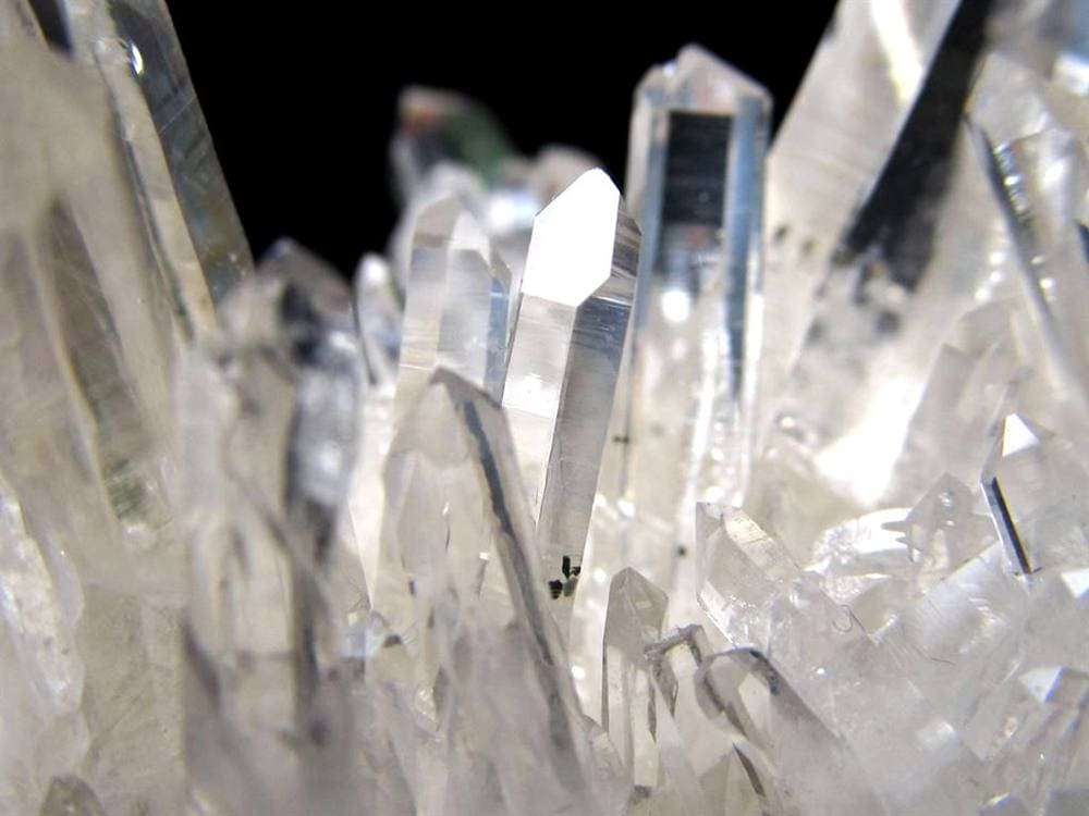 四川産 水晶 クラスター ポイント 針状水晶