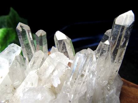 四川産 水晶 クラスター ポイント 針状水晶
