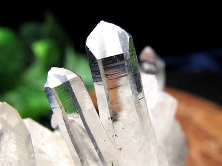 四川産 水晶 クラスター ポイント 針状水晶
