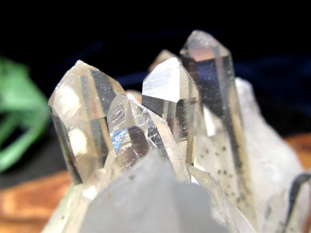 四川産 水晶 クラスター ポイント 針状水晶