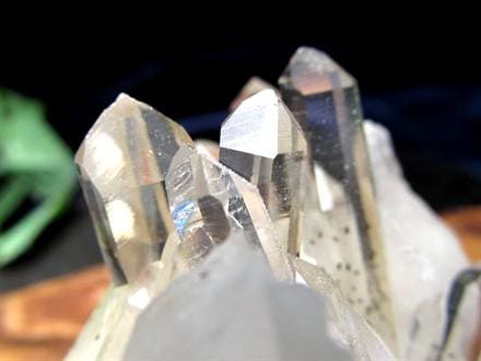 四川産 水晶 クラスター ポイント 針状水晶
