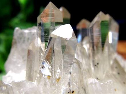 四川産 水晶 クラスター ポイント 針状水晶