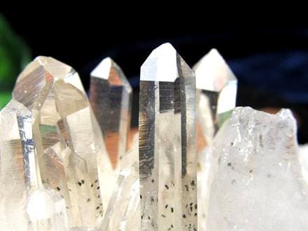 四川産 水晶 クラスター ポイント 針状水晶