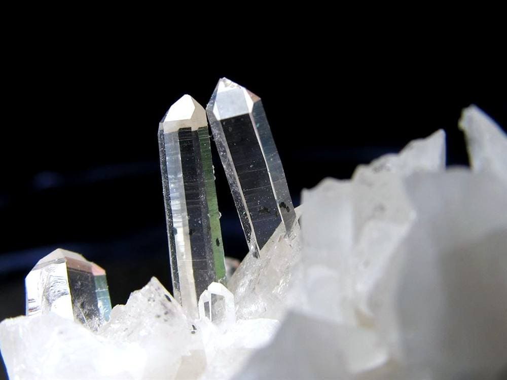 四川産 水晶 クラスター ポイント 針状水晶