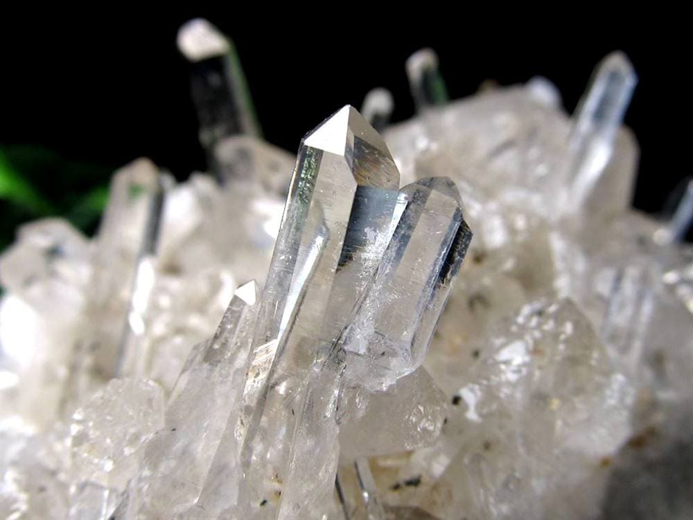 四川産 水晶 クラスター ポイント 針状水晶