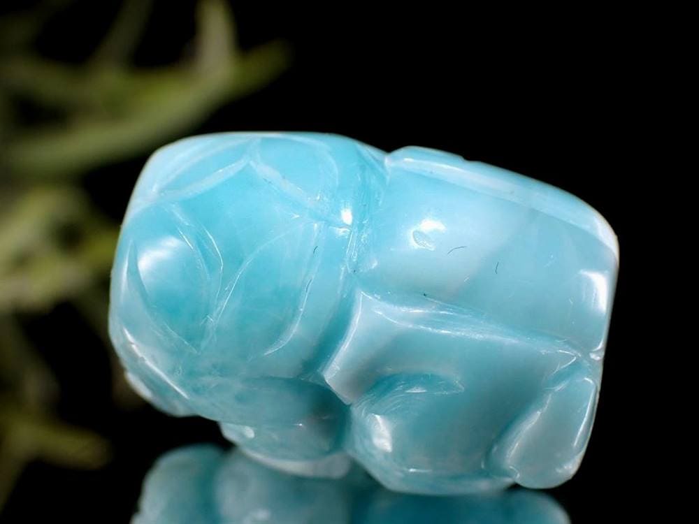 ラリマー ブルーペクトライト ビーズ石 1粒売り バラ珠