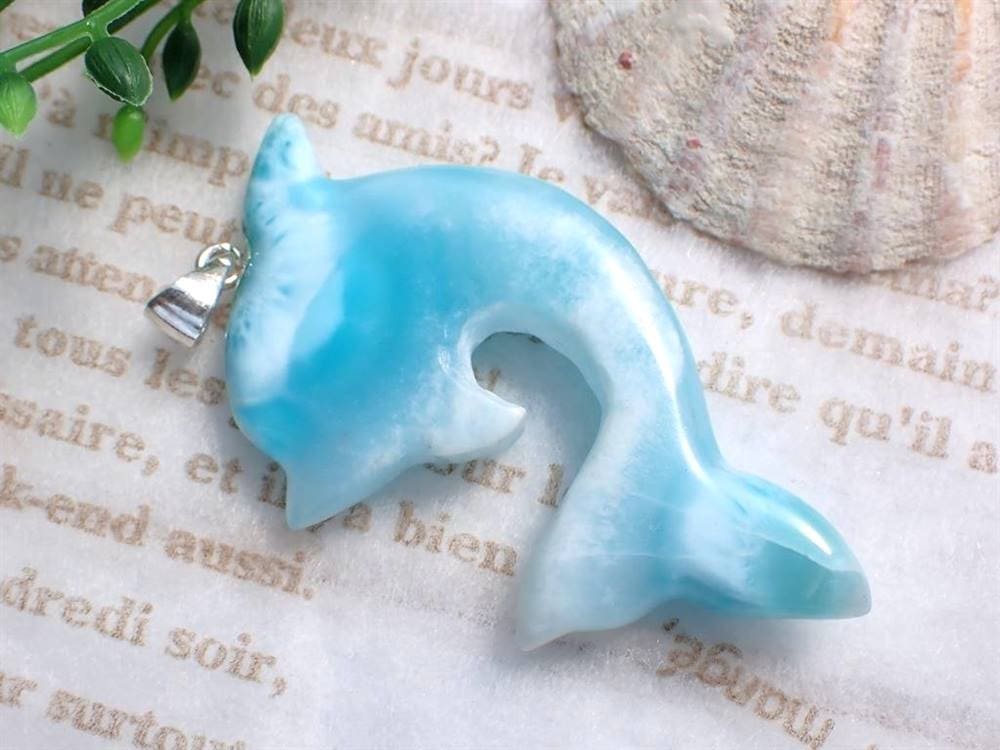 ラリマー ペンダント ネックレス ブルーペクトライト Silver925