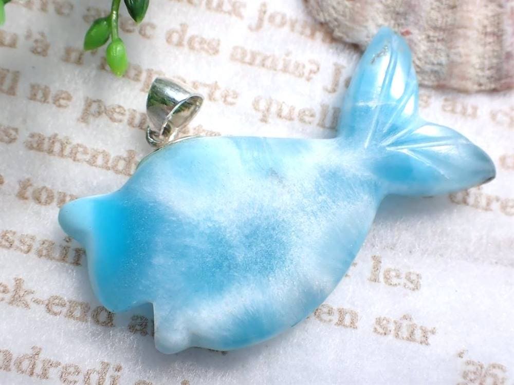 ラリマー ペンダント ネックレス ブルーペクトライト Silver925