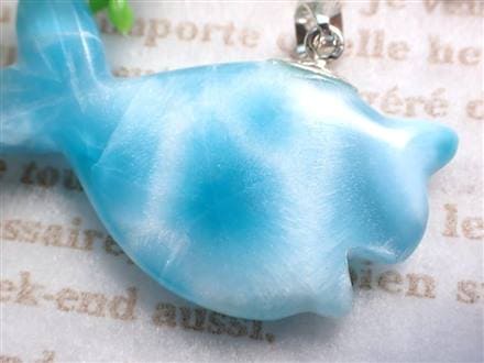 ラリマー ペンダント ネックレス ブルーペクトライト Silver925