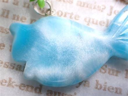 ラリマー ペンダント ネックレス ブルーペクトライト Silver925