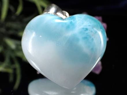 ラリマー ペンダント ネックレス ブルーペクトライト 曹珪灰石 アクセサリー