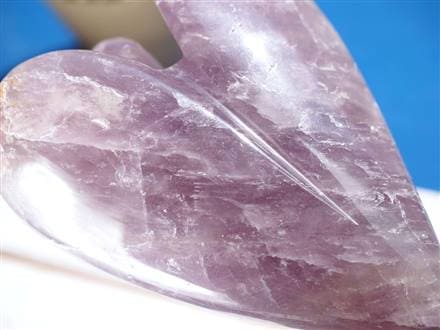 アメジスト 紫水晶 エンジェル彫り 置物 天使