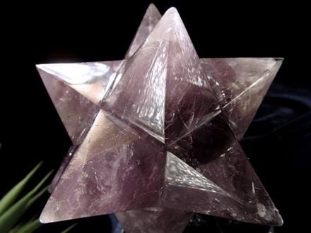 アステロイド アメジスト 紫水晶 小星型12面体 置物