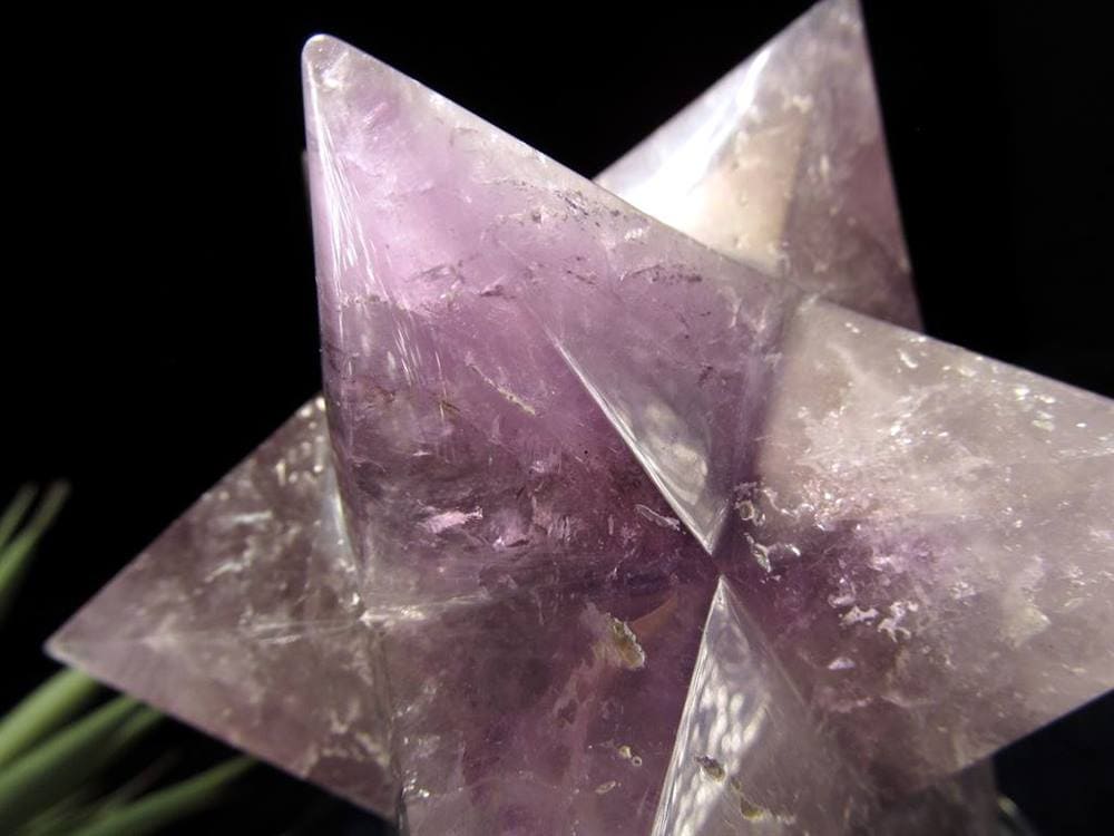 アステロイド アメジスト 紫水晶 小星型12面体 置物