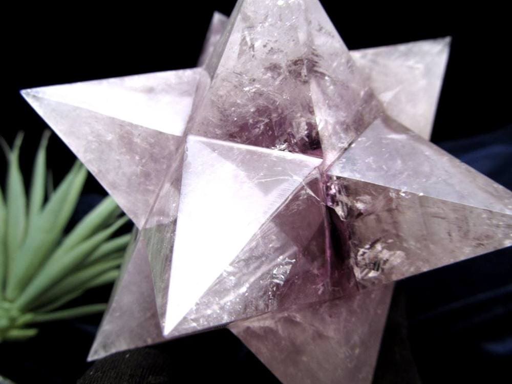 アメジスト アステロイド 小星型12面体 天然石 スピリチュアル