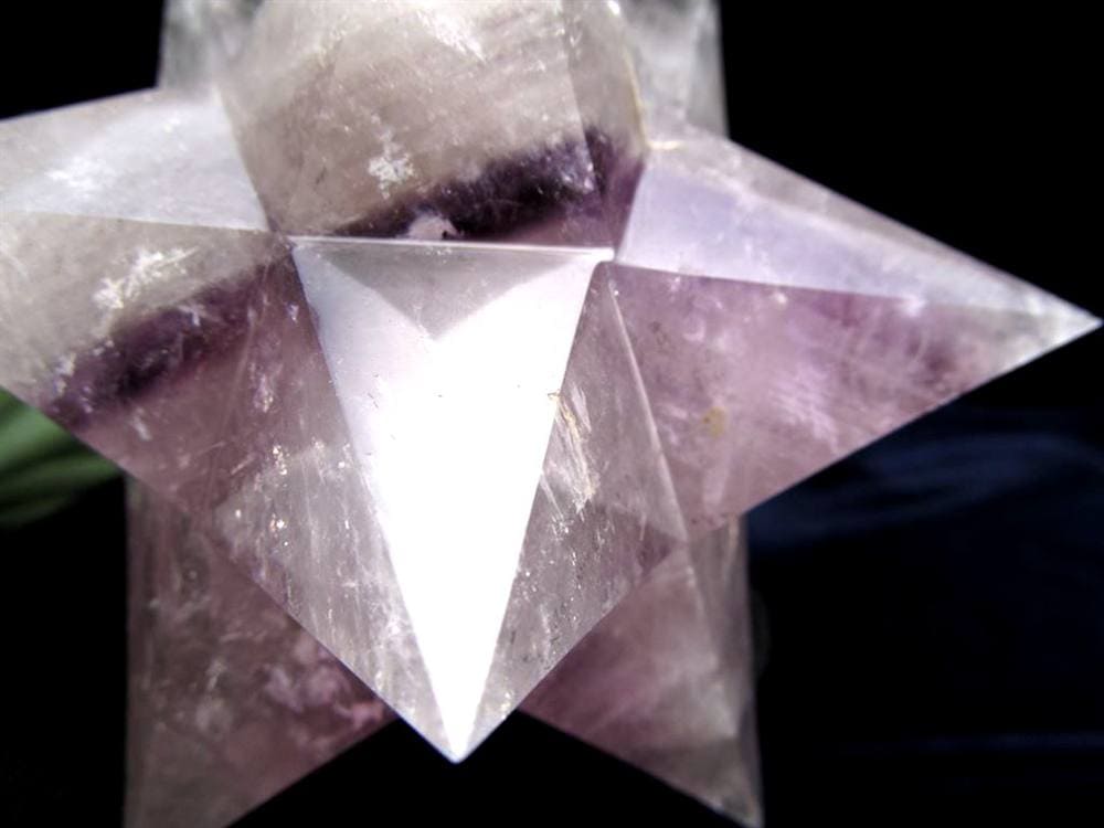 アメジスト アステロイド 小星型12面体 天然石 スピリチュアル