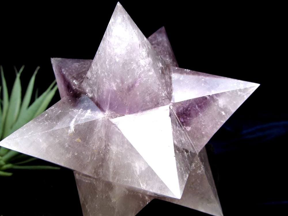 アメジスト アステロイド 小星型12面体 天然石 スピリチュアル