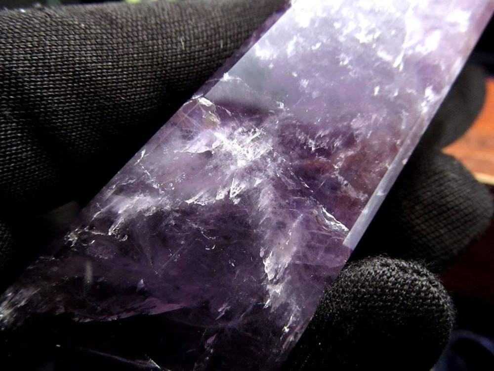 オベリスク インテリア ポイント アメジスト 紫水晶 浄化 誕生石