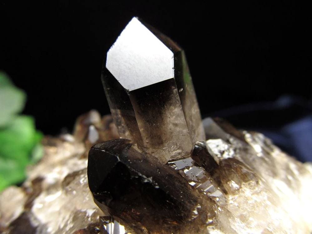 モリオン 黒水晶 クラスター 黒水晶クラスター ブラジル産