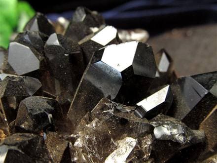 モリオン 黒水晶 クラスター 黒水晶クラスター ブラジル産