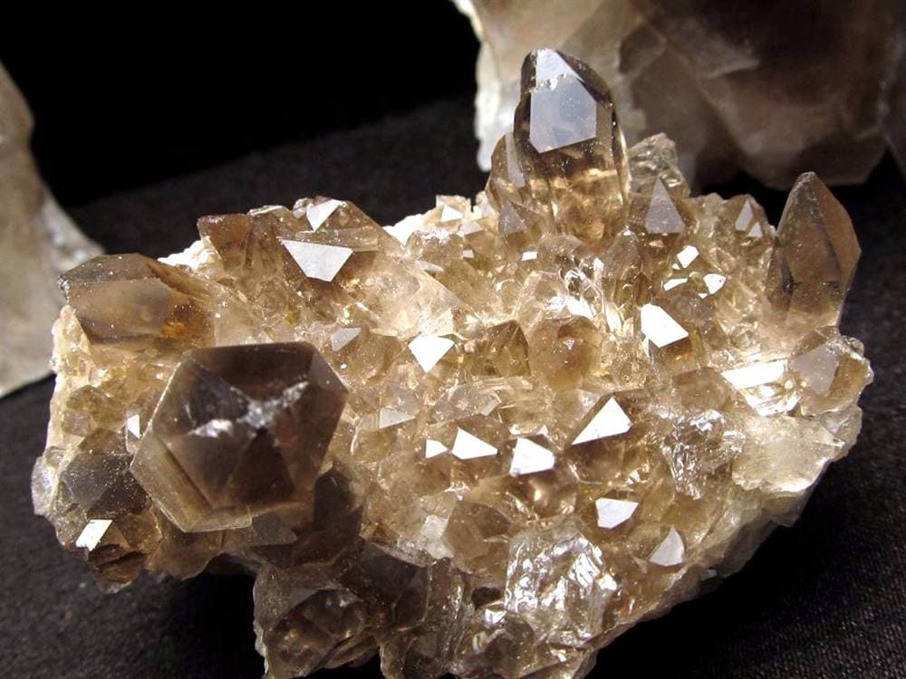 スモーキークォーツ 黒水晶 クラスター 水晶クラスター ブラジル産