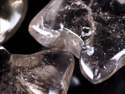 スモーキークォーツ 煙水晶 猫 キャット 置物