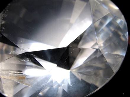 水晶 クォーツ レムリアンシード ブリリアントカット ダイヤモンドカット