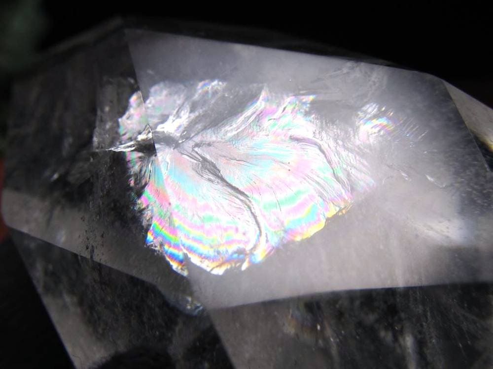 天然水晶 六芒星 ドロップカット クリスタル レムリアンシードクリスタル